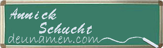 Annick Schucht Visitenkarte